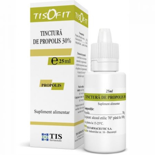 Tisofit tinctura de propolis 25ml, Tis Farmaceutic