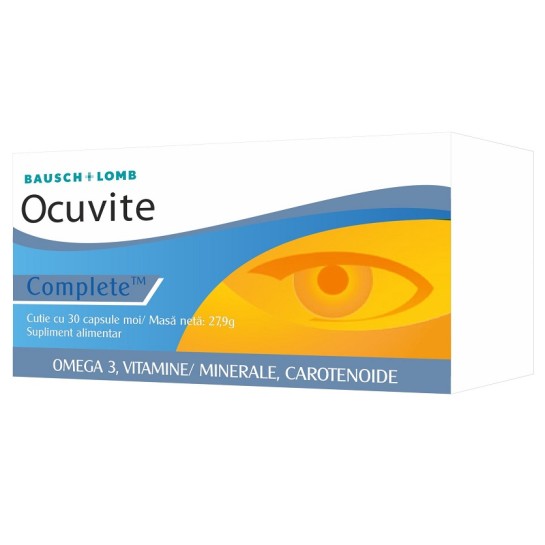 Ocuvite Complete, 30 capsule, Bausch & Lomb 
