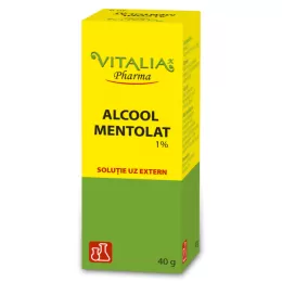 Alcool mentolat 1%, 40g, Vitalia