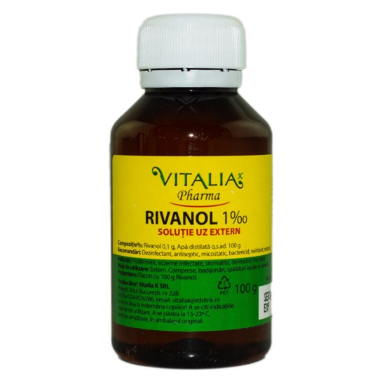 Rivanol, 0.1%, 100 g, Vitalia