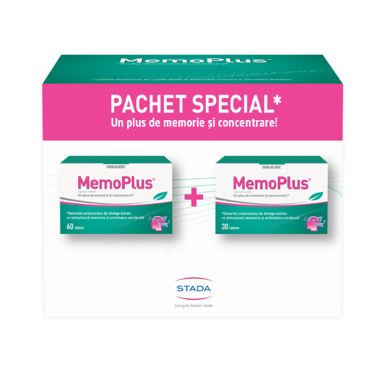 MemoPlus, 60 tablete + 30 tablete, Walmark