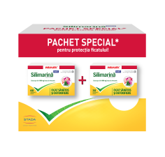Silimarina Forte, 60 + 30 comprimate, pachet avantajos, Walmark