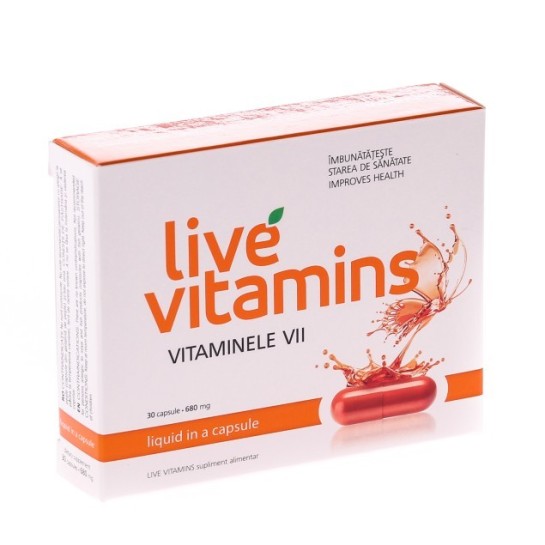 Live Vitamins, 30 capsule,  Vitaslim