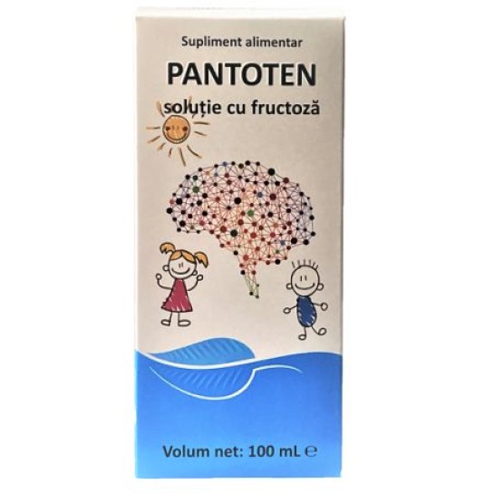Pantoten solutie cu fructoza, 100ml, VitaPharm