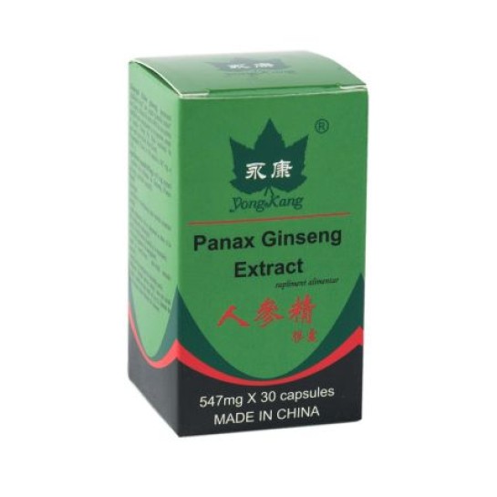 Panax Ginseng, 30 capsule, Yong Kang