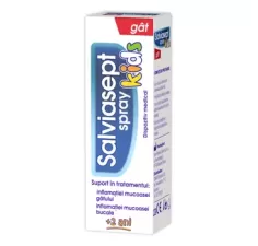 Salviasept Kids spray pentru gat, 20ml, Zdrovit
