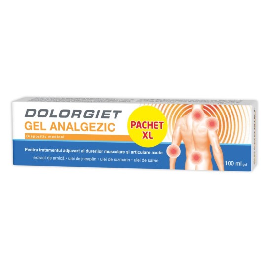Gel analgezic Dolorgiet, 100 ml, Zdrovit 
