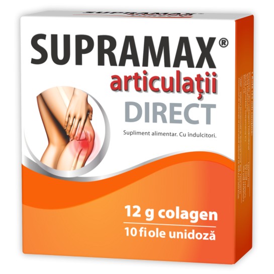 Supramax articulatii Direct, 10 fiole, Zdrovit