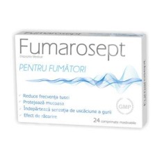Fumarosept, 24 comprimate masticabile, Zdrovit