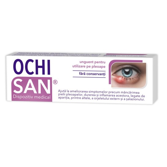 Ochisan, unguent pentru urcior si chalazion, 15g, Zdrovit