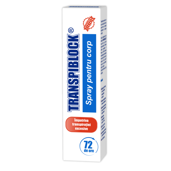 Transpiblock spray pentru corp, 100ml, Zdrovit 