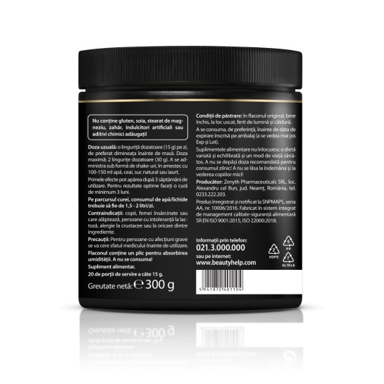 Beauty Help Chocolate, pulbere pentru shake-uri, 300g, Zenyth